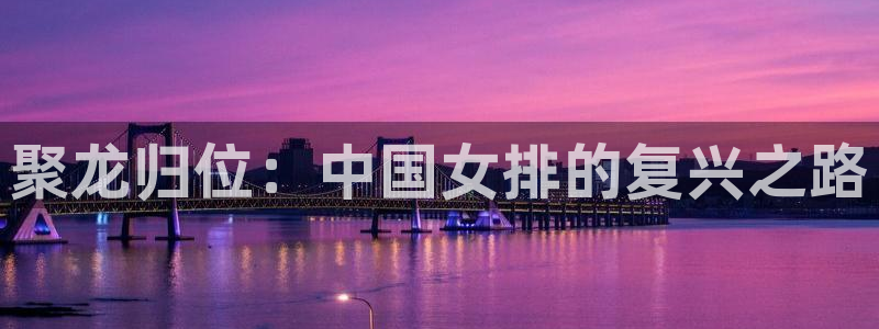 聚龙归位：中国女排的复兴之路