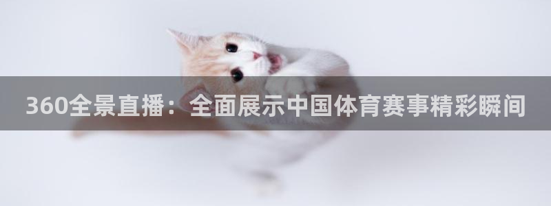 360全景直播：全面展示中国体育赛事精彩瞬间
